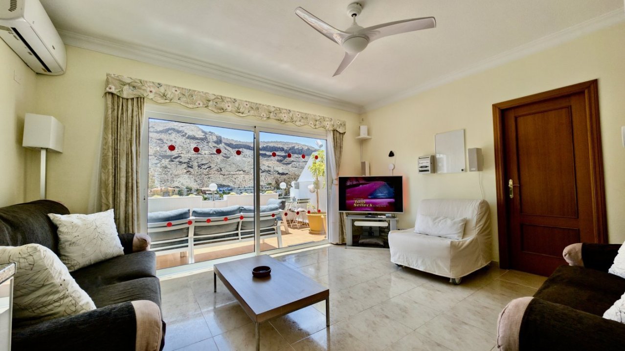 Lounge with view to terrace. AV System